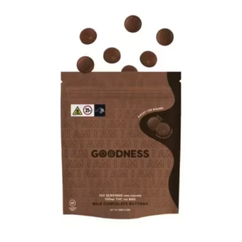 Milk Chocolate H I Am Goodness Chocolate Buttons (100 mg)